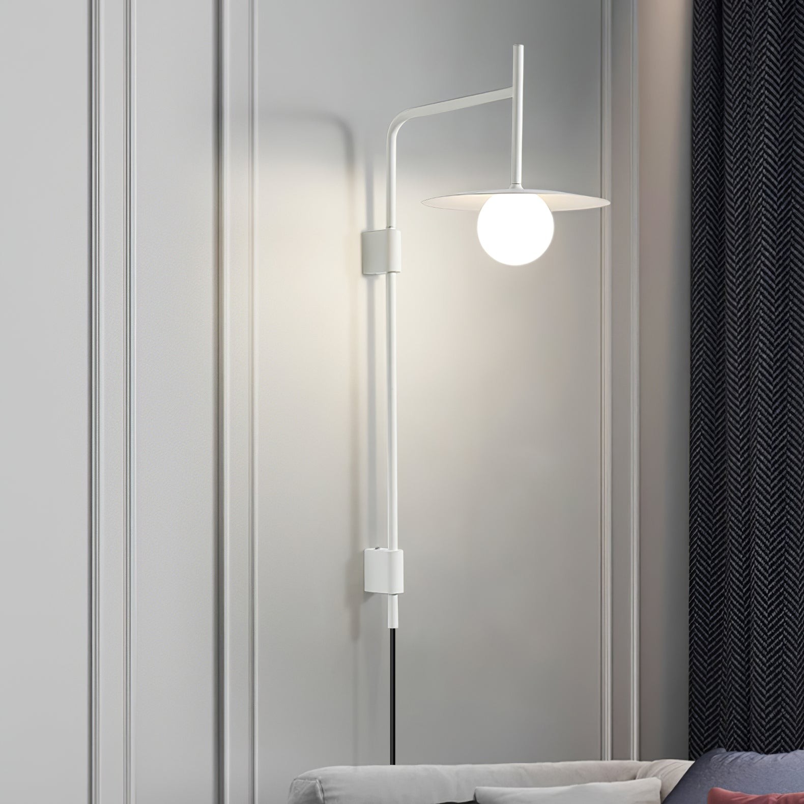 Nordic Swing Arm Wall Lamp for Living Room K839