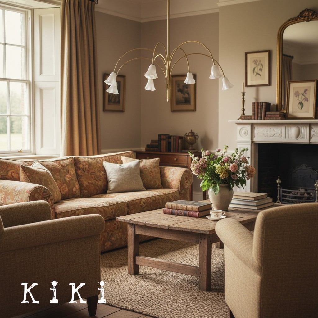 Bellina Artistic Glass Chandelier – Elegant Versatile Vera Lighting K1134