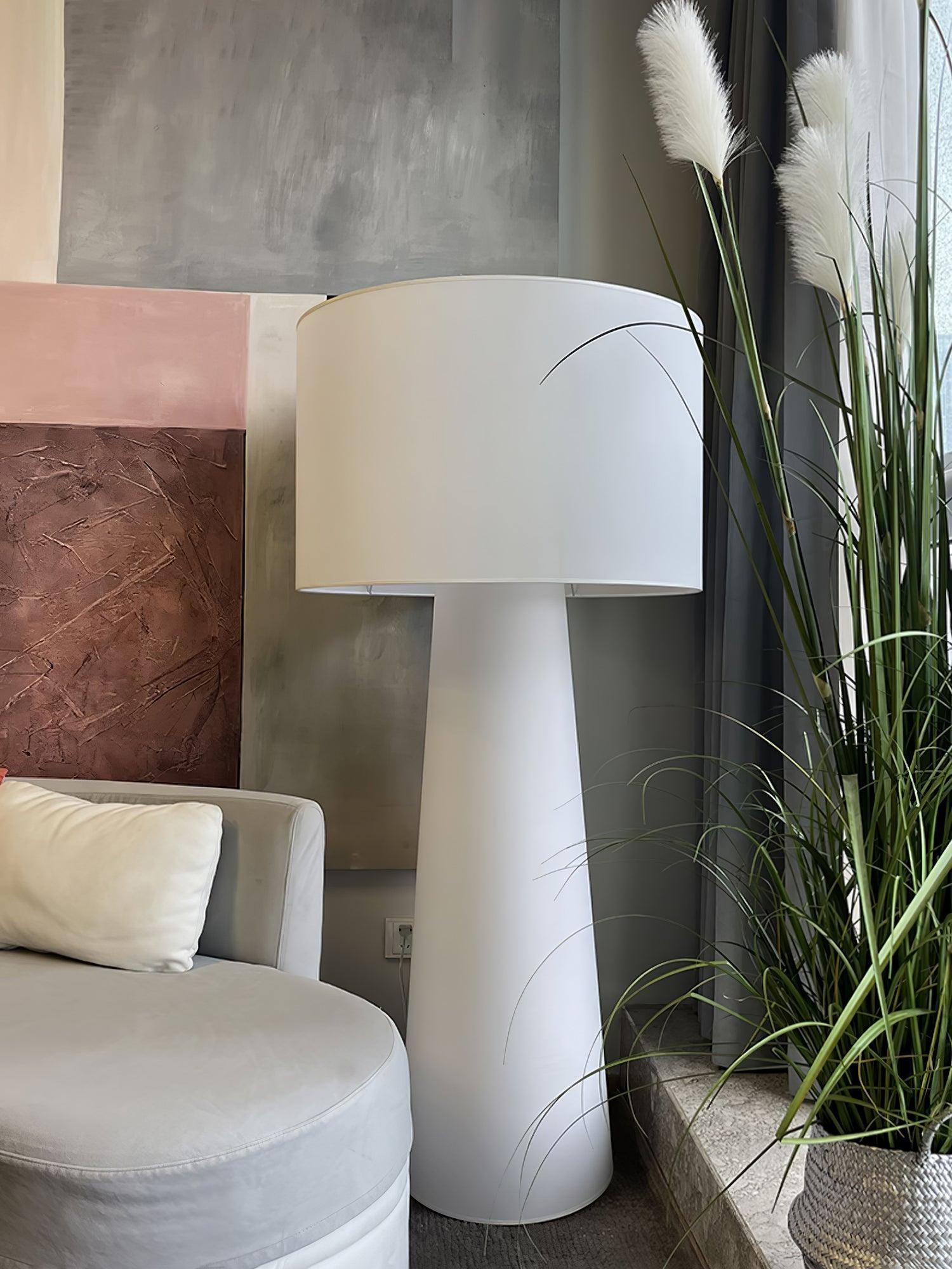 Column Fabric Floor Lamp Suitable For Living Room K328