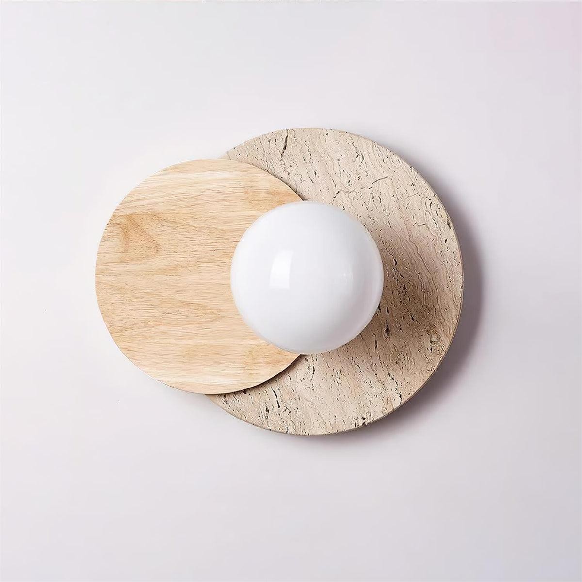 Wabi-sabi Eclipse Plug-In Wall Lamp K476