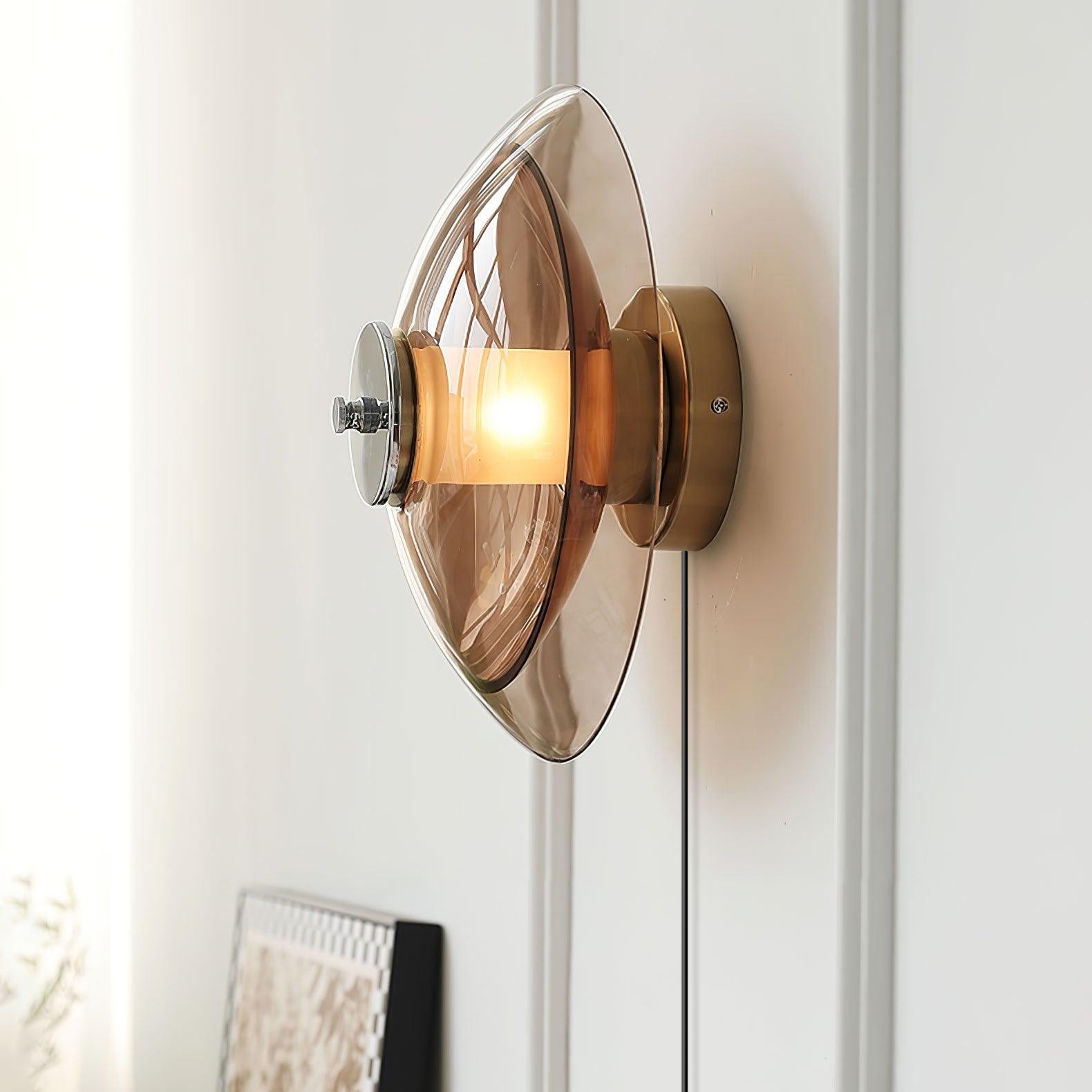 Flying Saucer Plug-in Wall Light K392