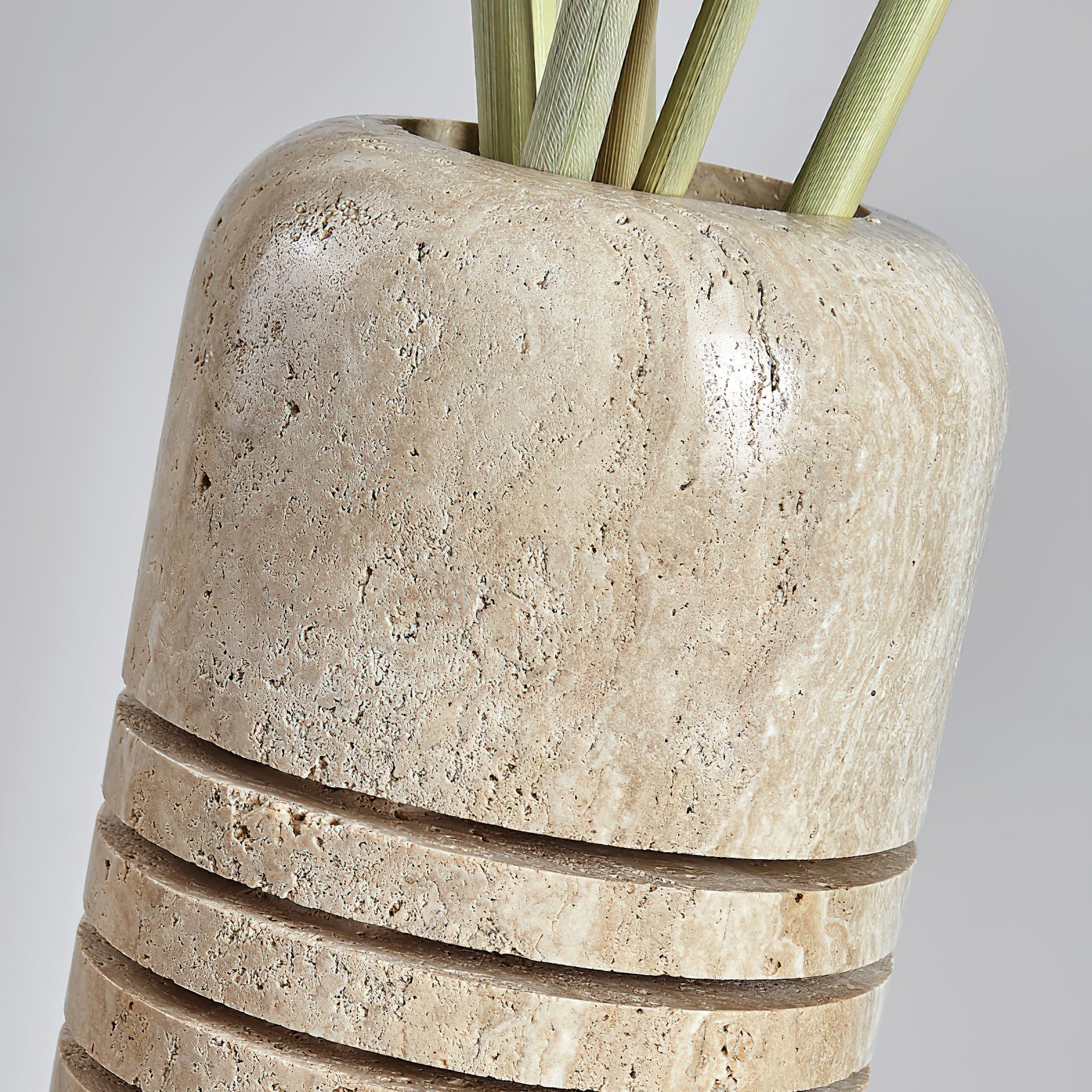 Antique Creative Yellow Travertine Floor Lamp K820
