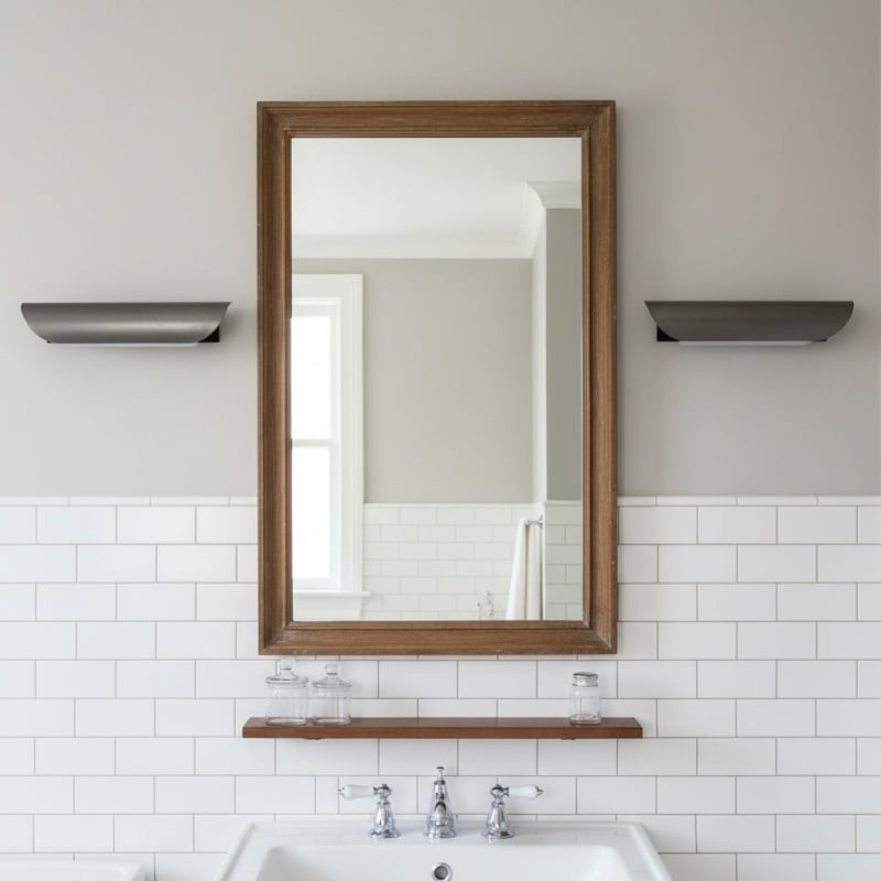 Hidra Modern Metal Wall Sconce - Minimalist Down-Light Sconce for Modern Homes K1691
