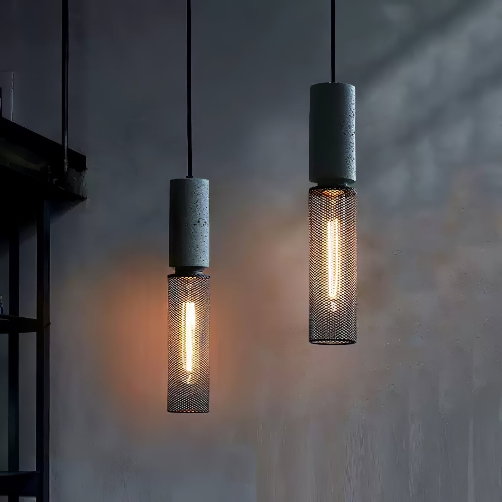 Cement Mesh Pendant Light K308