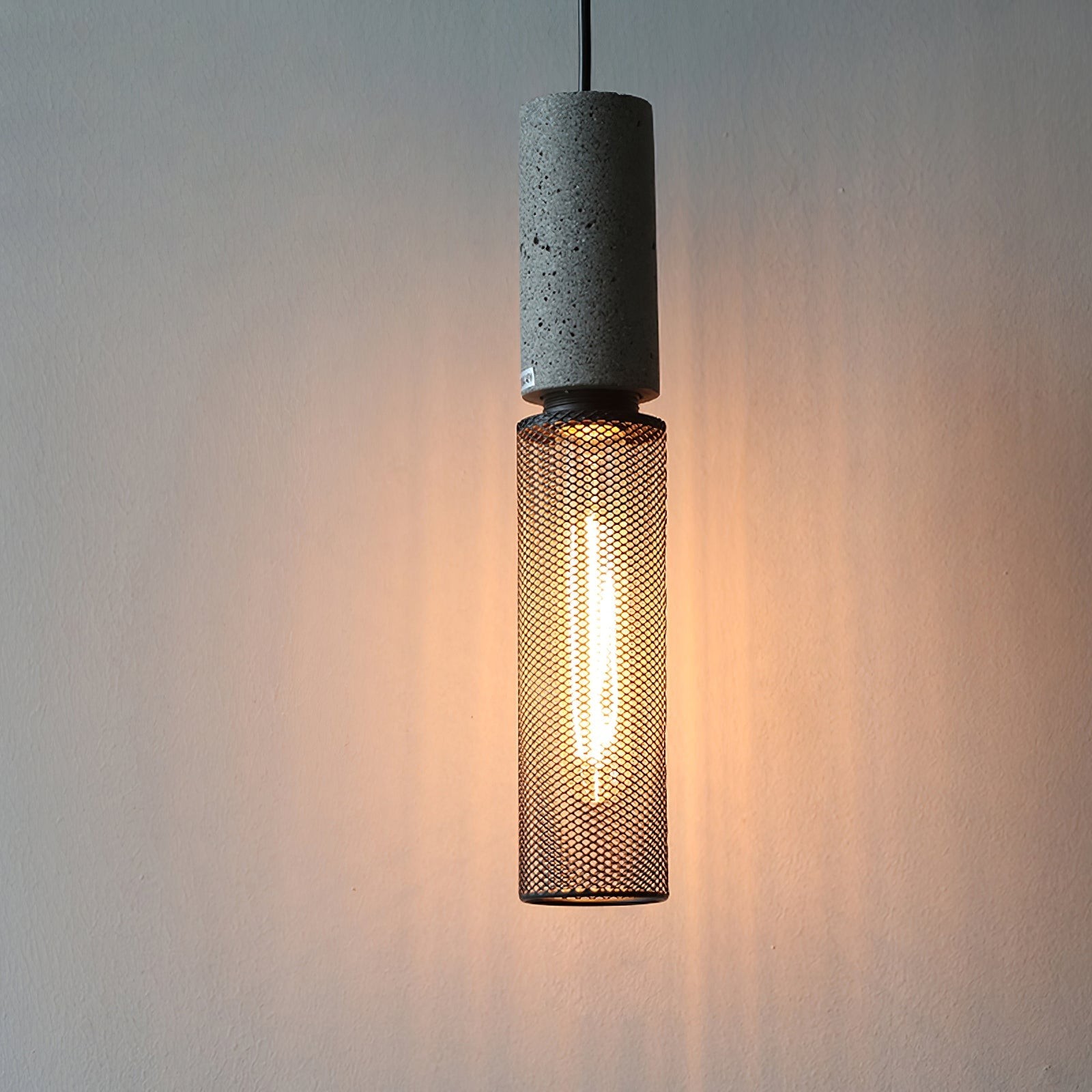 Cement Mesh Pendant Light K308