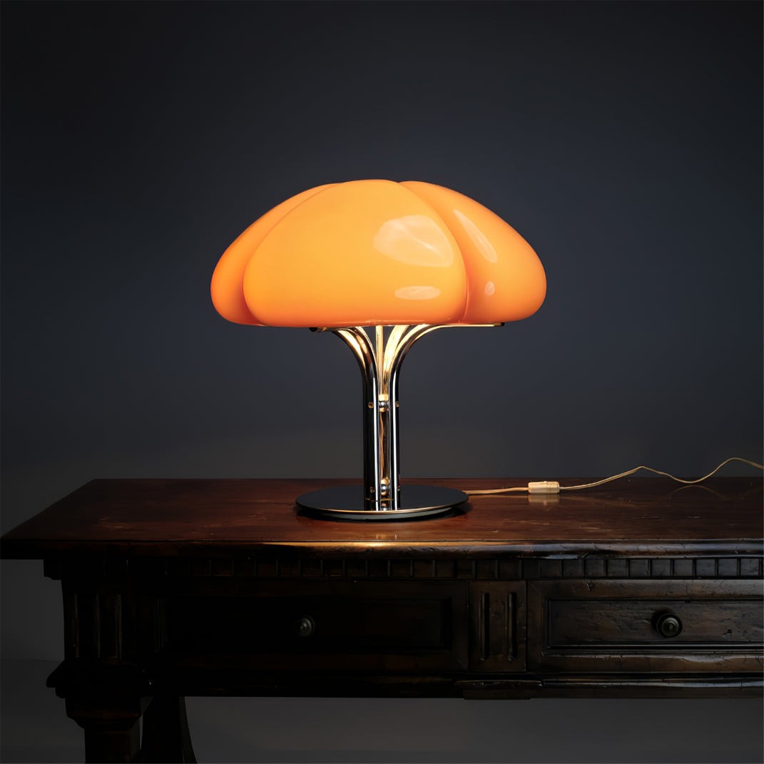 Creative Cluster Mushroom Shape Glass Table Lamp K609