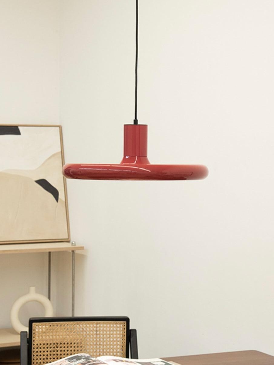 Vintage UFO Frisbee Pendant Lamp K558