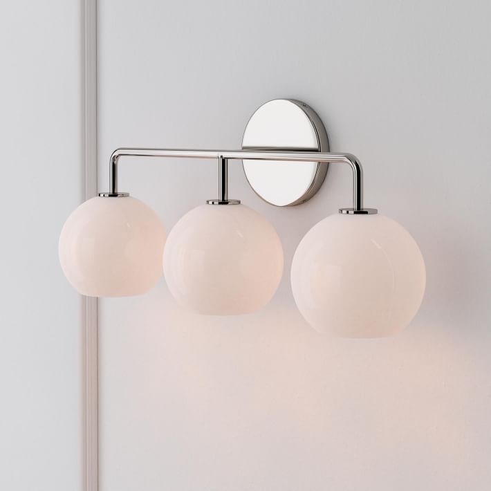 Selvion Artistic Globe Sconce Light - Handcrafted Glass Sculptural Wall Fixture K1158