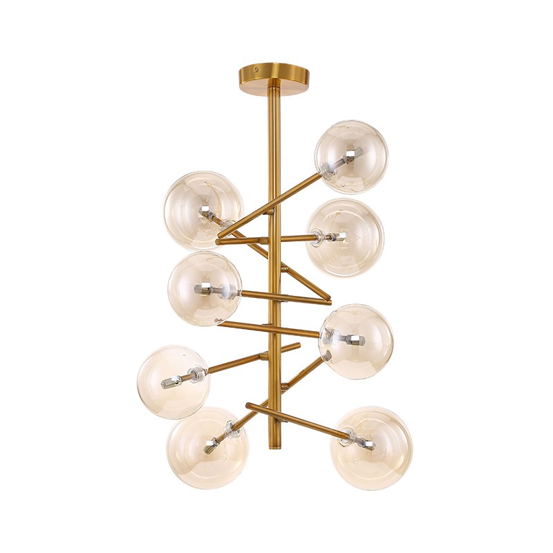 VERTICAL Ball Chandelier