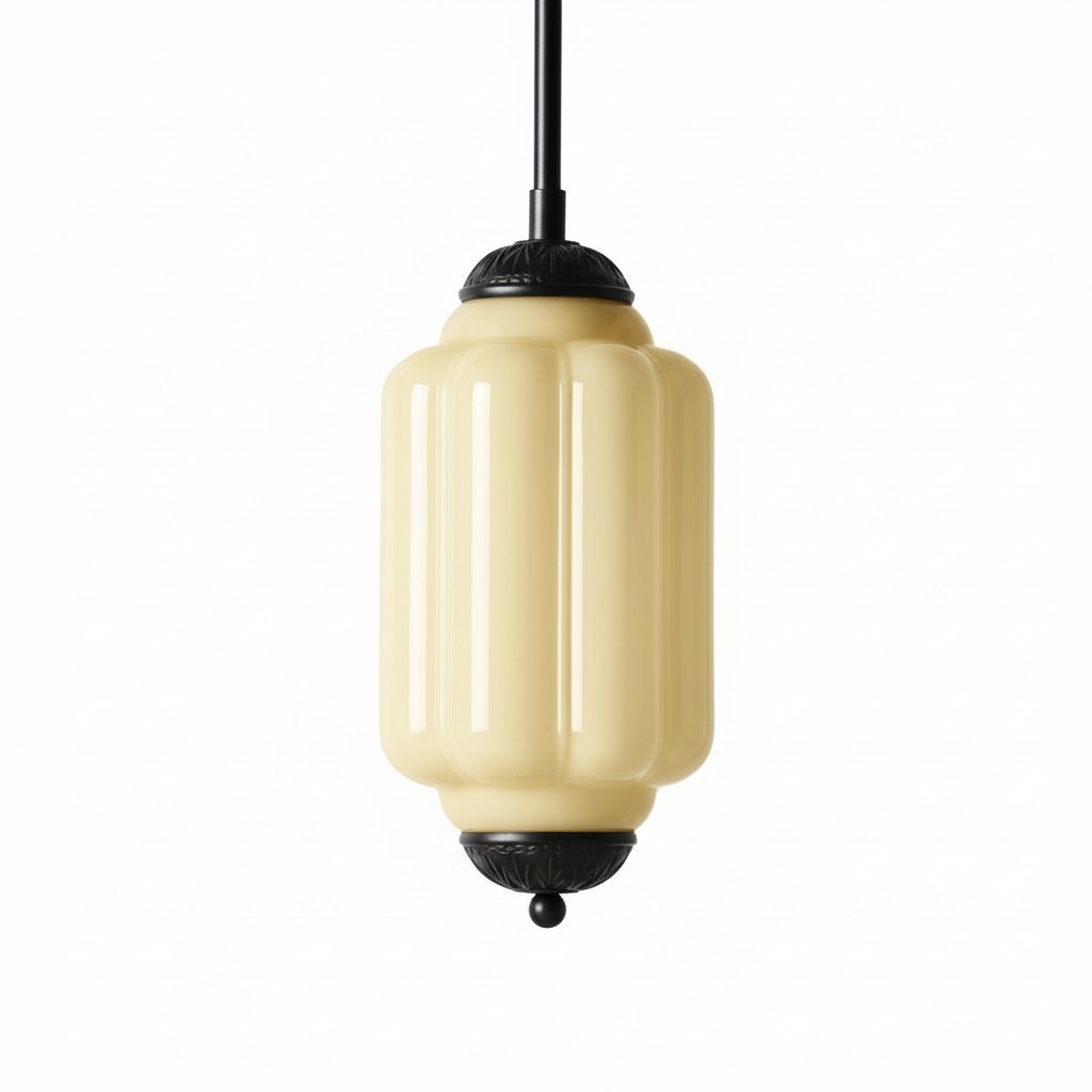 Eloise Simple Glass Irregular Lantern Pendant Lamp K836