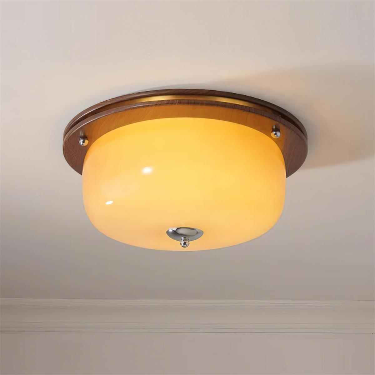 Justice Glass Ceiling Lamp D30