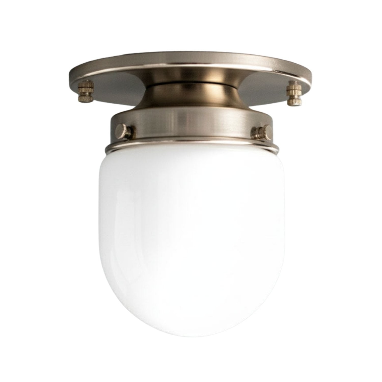 Opalume Glass Ceiling Light and Wall Light - Art Deco Small Globe Fixture for Entryway K1456
