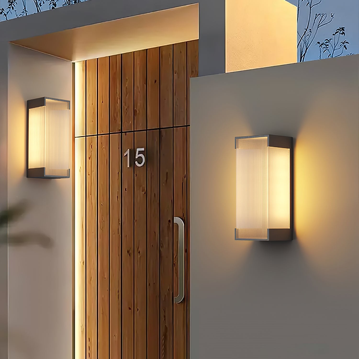 Rectangular Outdoor Wall Light K615