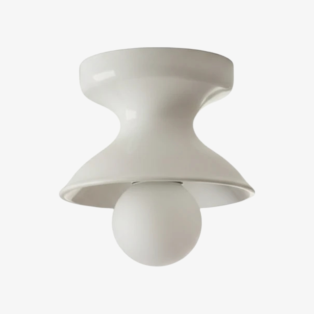 Dravin Bowl Ceramic Ceiling Light - Minimalist Colorful Ceiling Lamp for Kitchen K2351