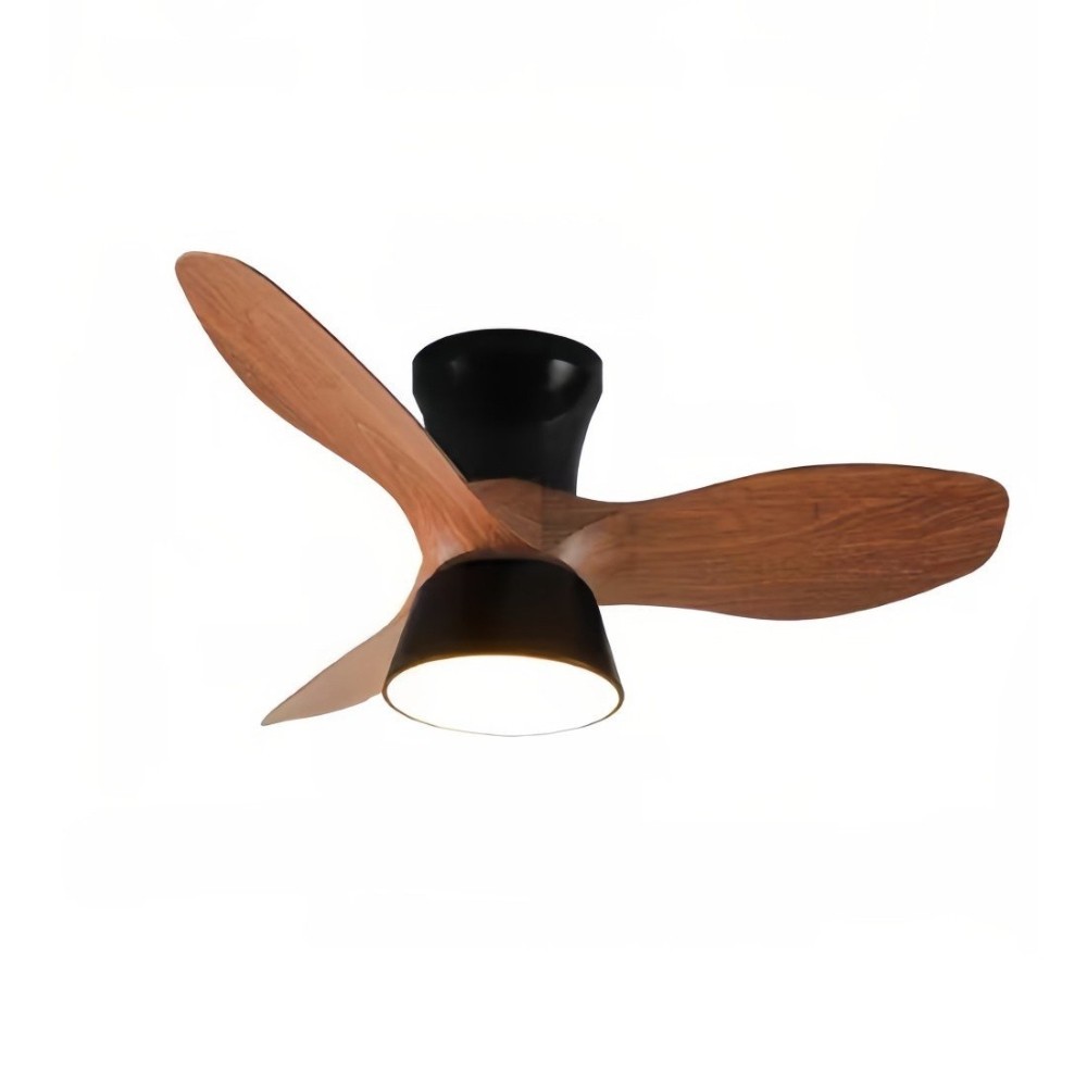 Retro Led Quiet Ceiling Fan Light For Dining Room K1111