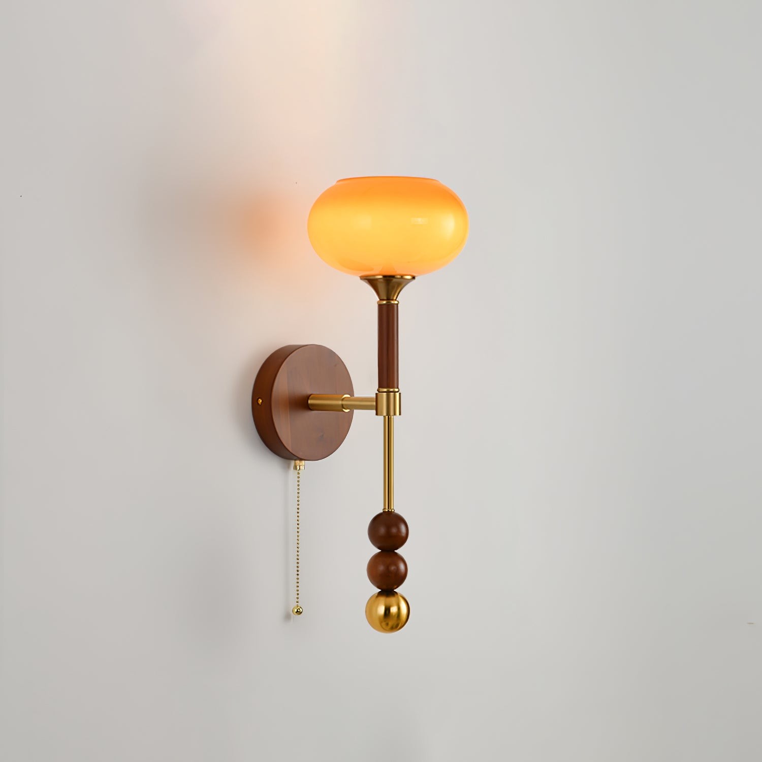 Retro Solid Wood Series Wall Lamp K638