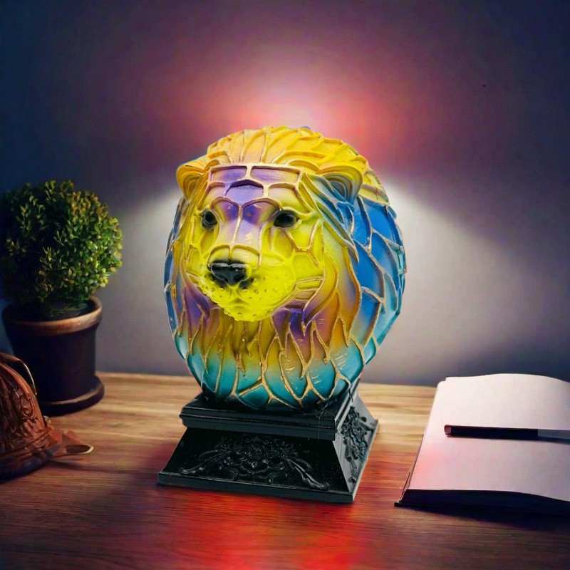 Magical Animal Statue Resin Table Lamp K482