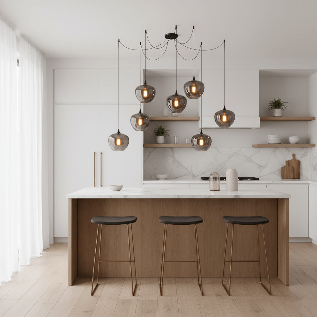 Bottle Pendant Light D363