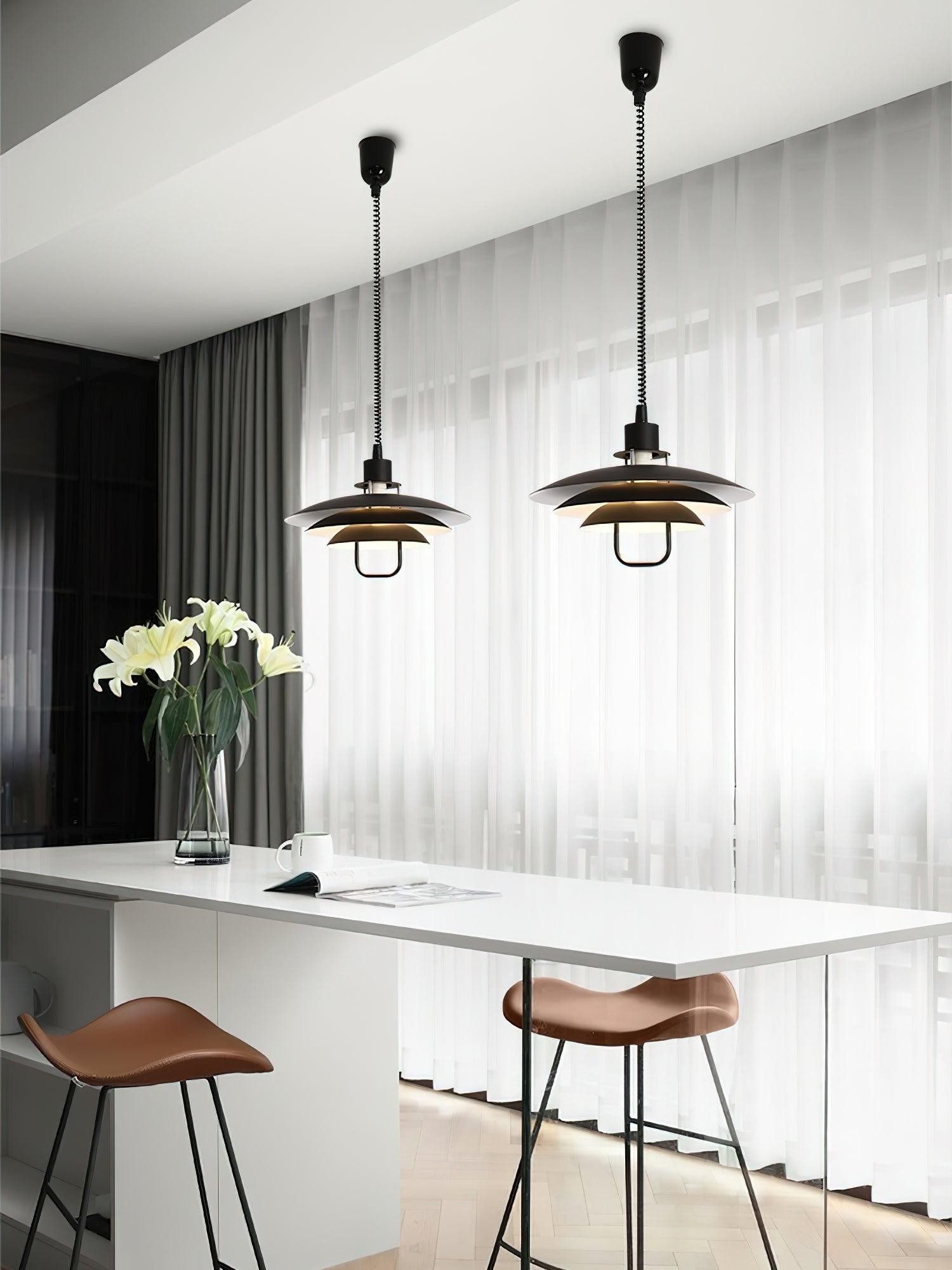 Danish Lifting UFO Pendant Lamp K606