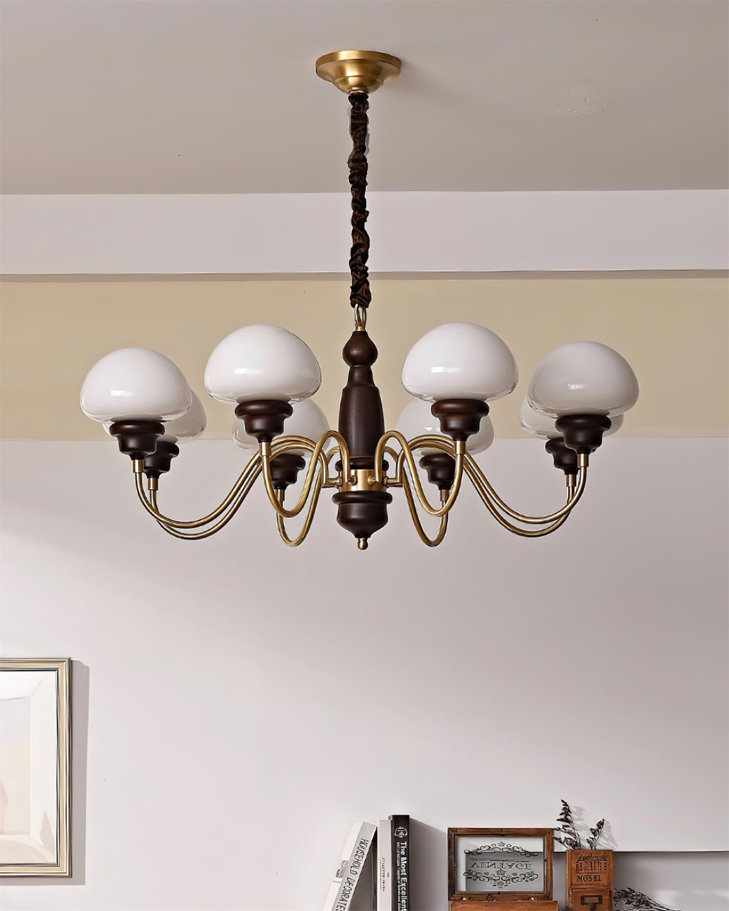 American Retro Mushroom Chandelier K543