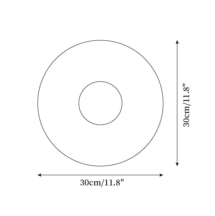 Retro Irregular Round Wall Lamp K649