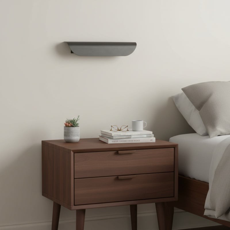 Hidra Modern Metal Wall Sconce - Minimalist Down-Light Sconce for Modern Homes K1691
