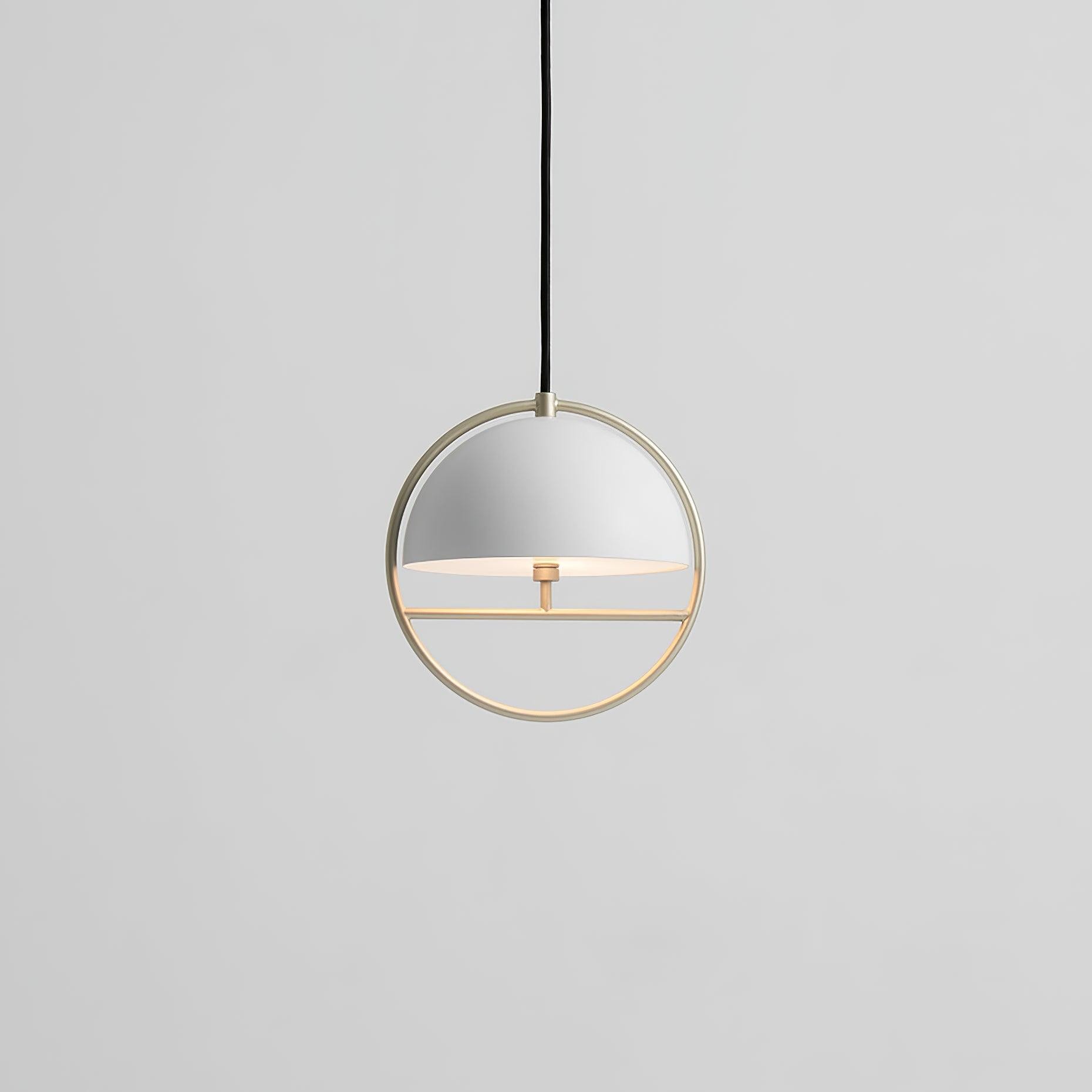 Nordic Hemispherical Ring Metal Pendant Lamp K426