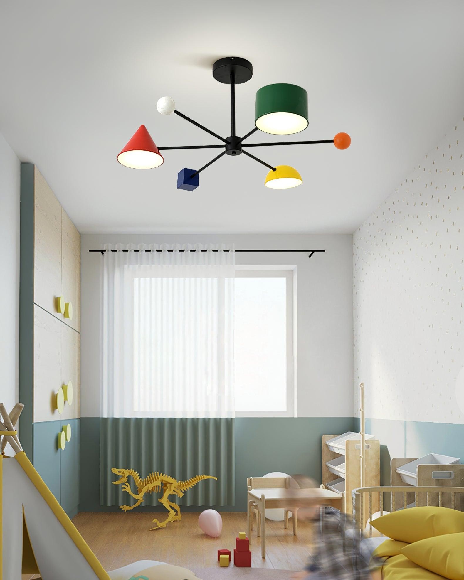Geometric Colorful Ceiling Light K401