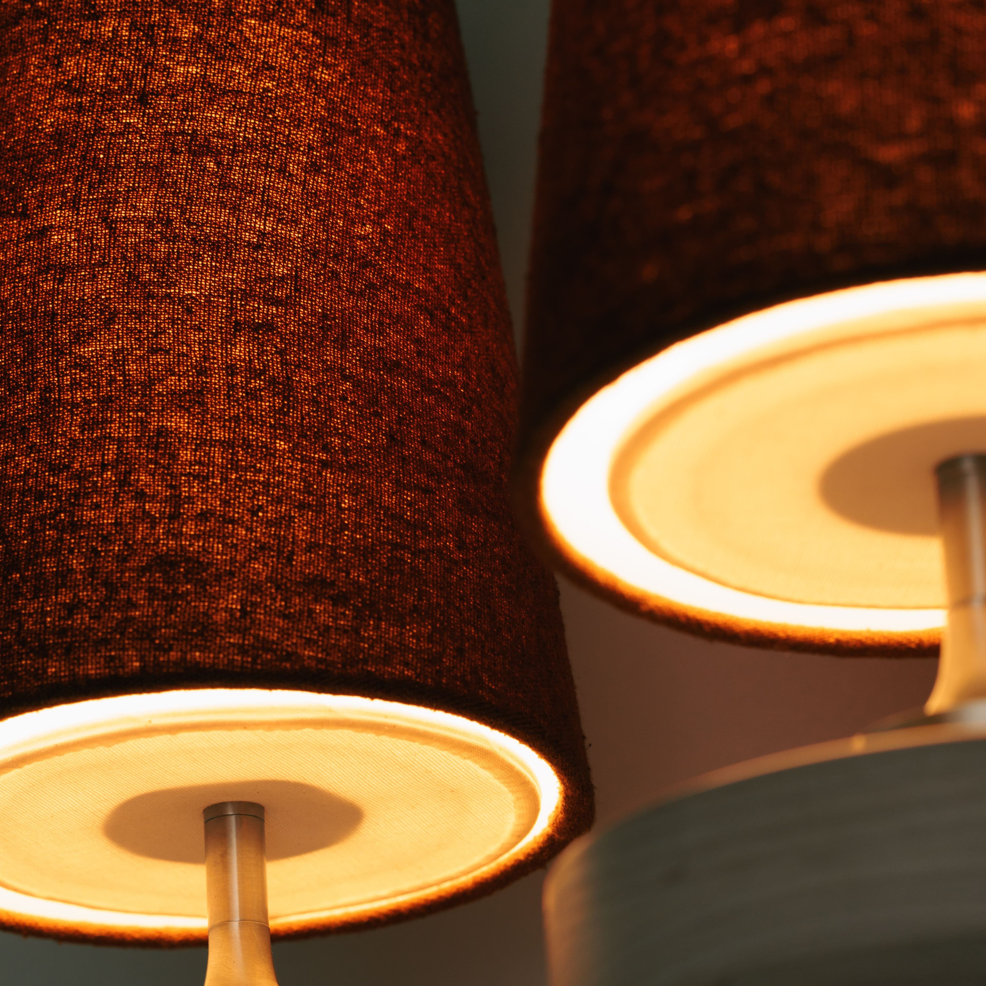 Hour Retro Wood Metal Wall Lamp – Elegant Fabric Accent Lighting for Living Spaces K1208