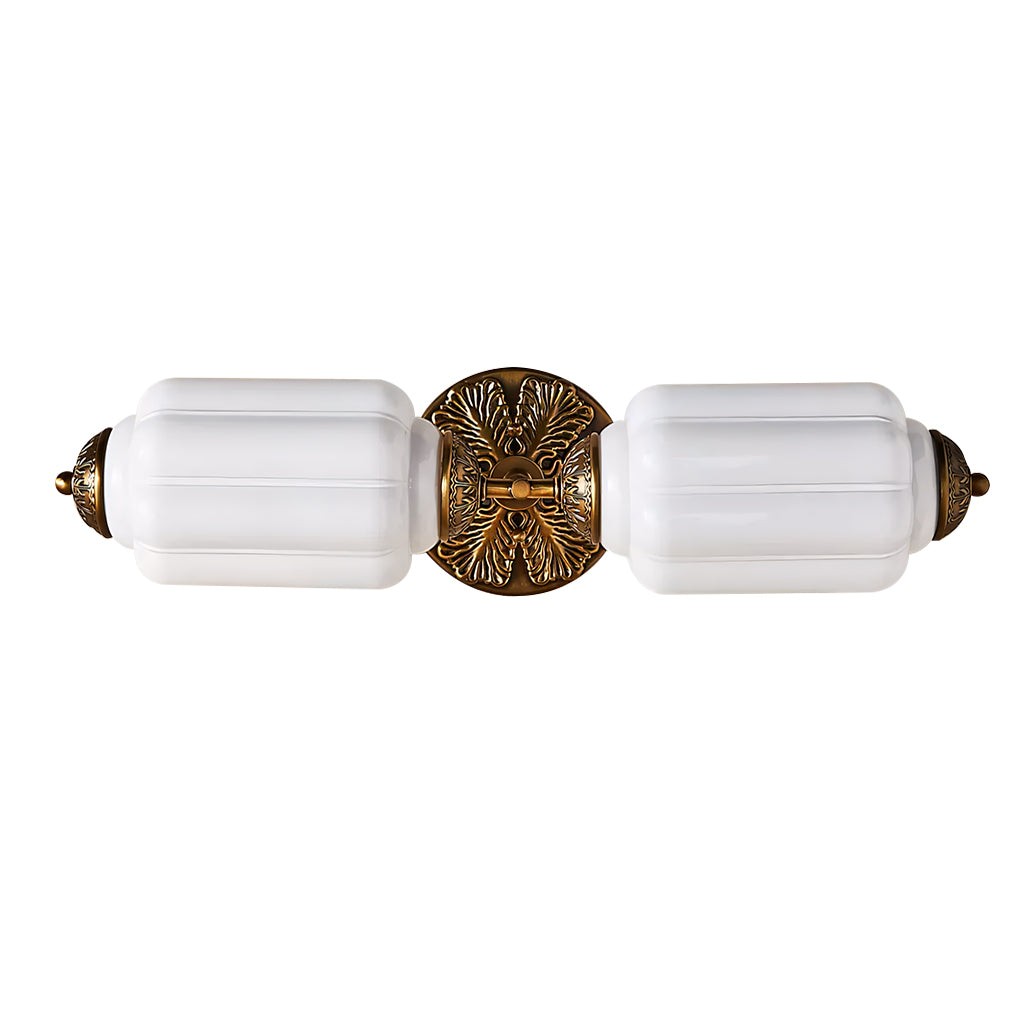 Eloise Pumkin Glass Vanity Sconce K864