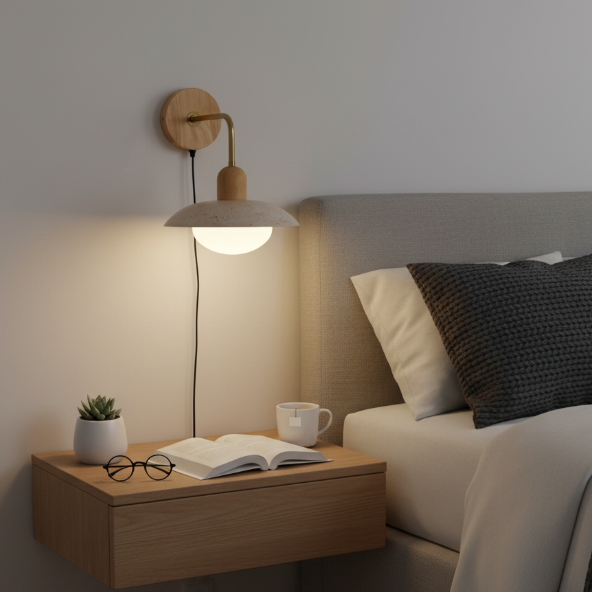 Carolia Plug In Wall Lamp D57
