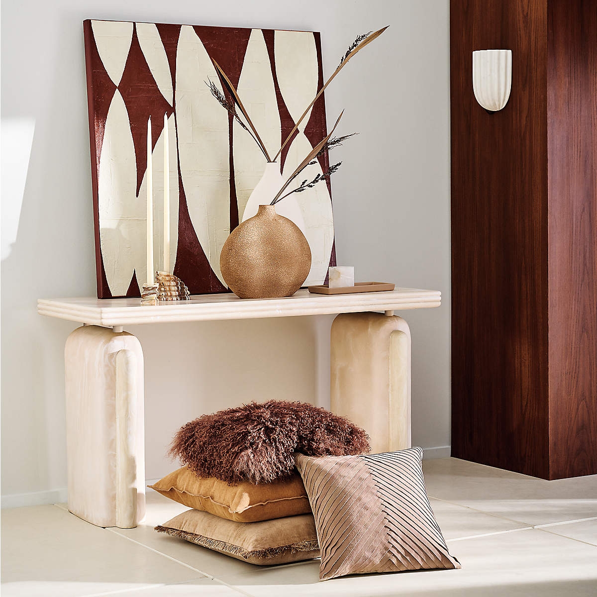 Ariel Fluted Wall Lamp D675