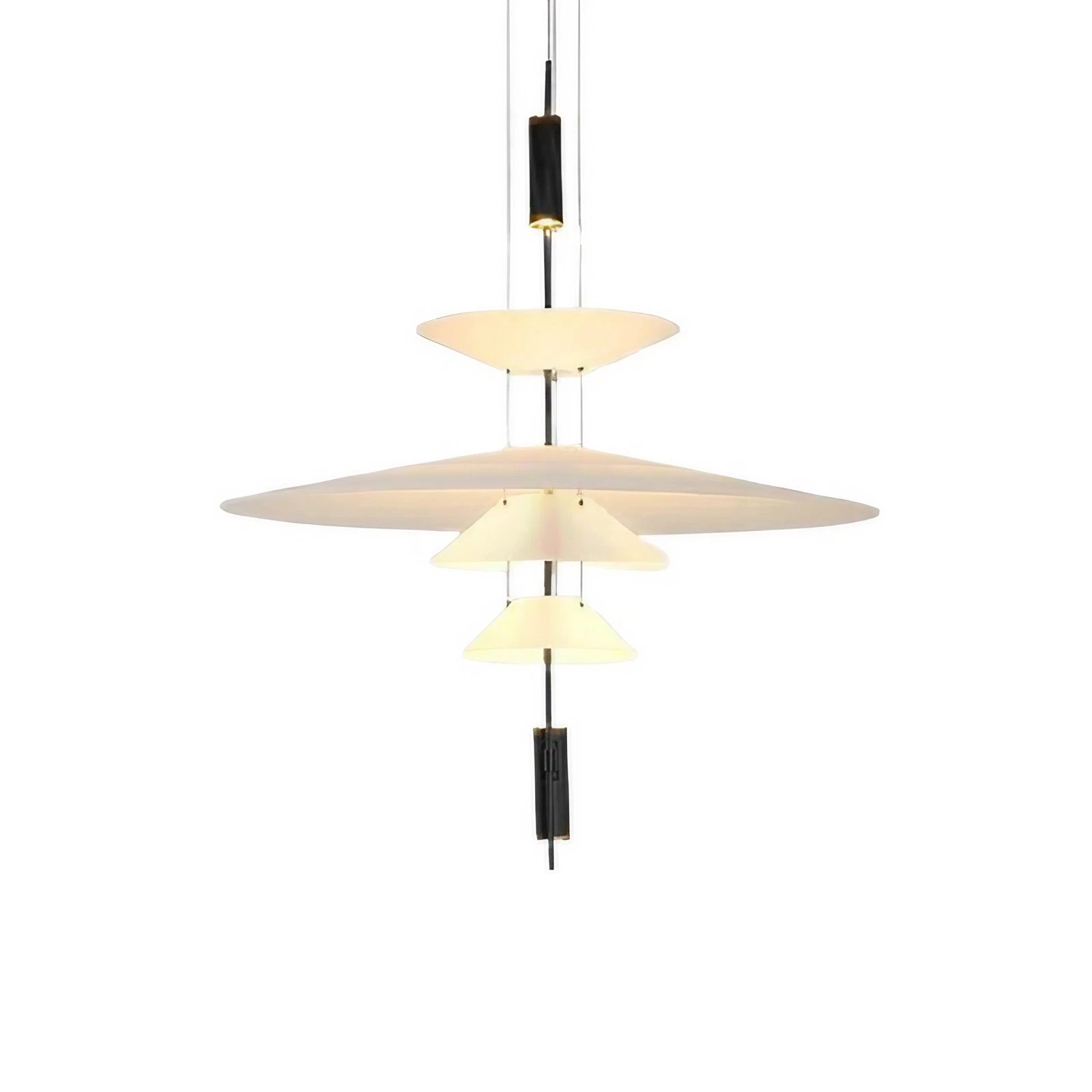 Multi-Layers Flamingo Pendant Light - Modern Light for Dining Room and Living Area