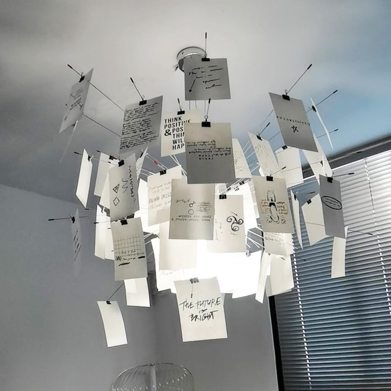 Renée Creative Picture Pendant Light Art Deco Bedroom Living Room K1263