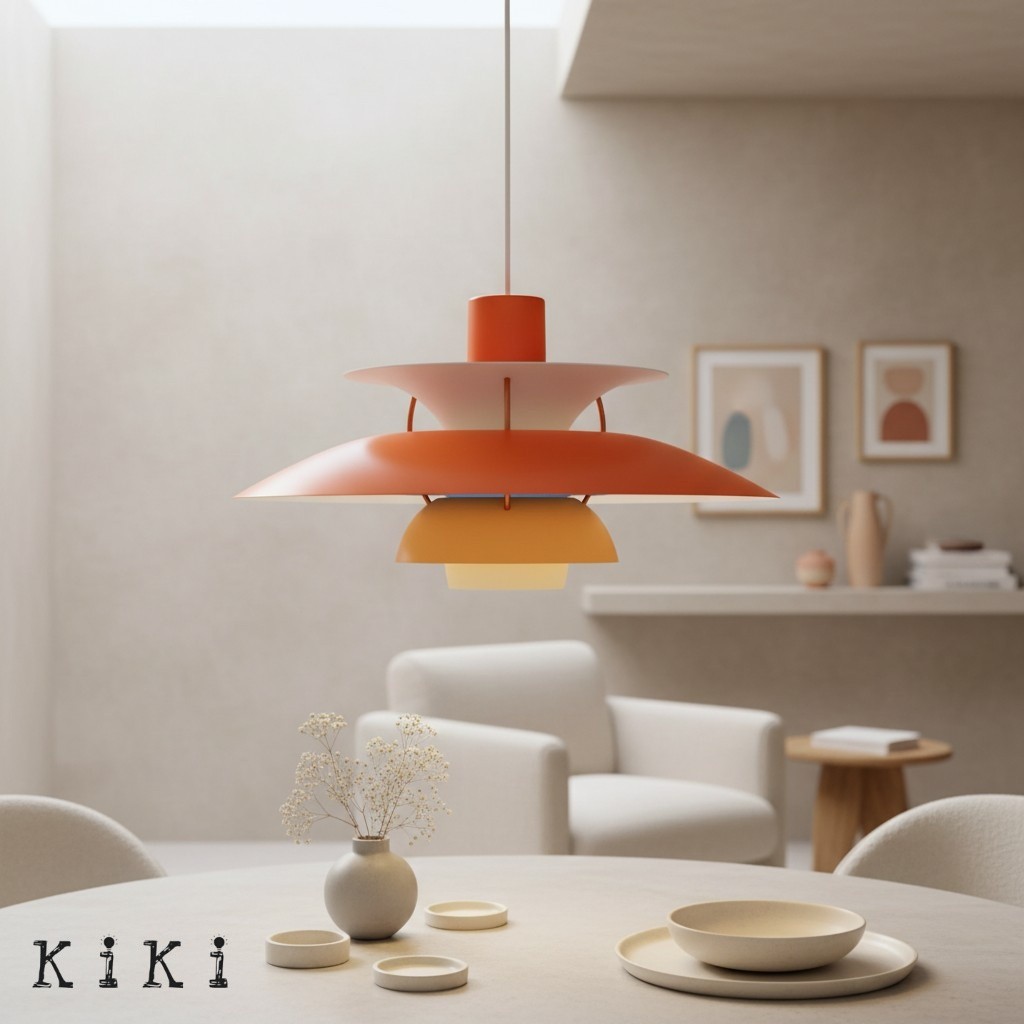 Scandinavian Multilayer Metal Pendant Light K84