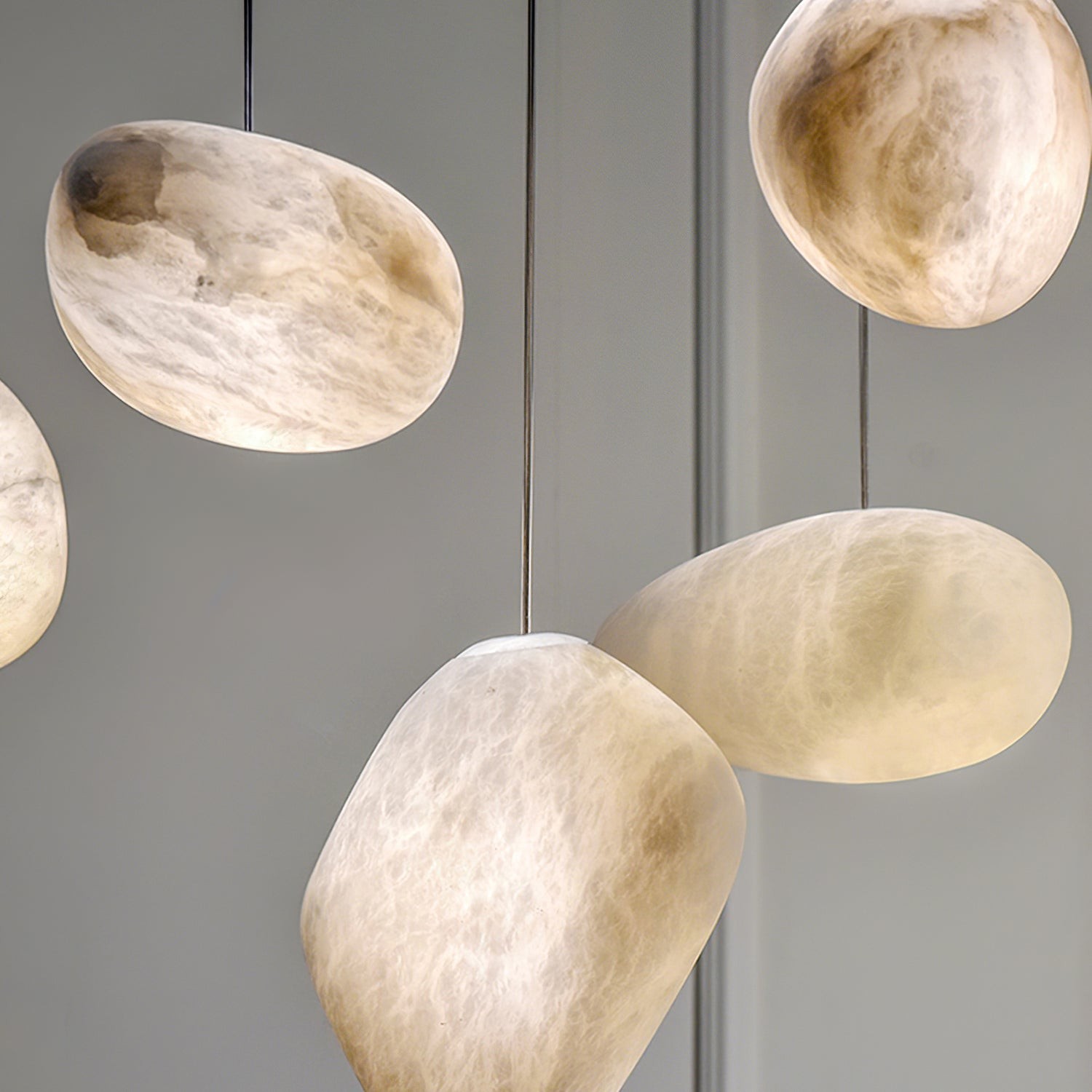 Pebbles Alabaster Pendant Lamp K584