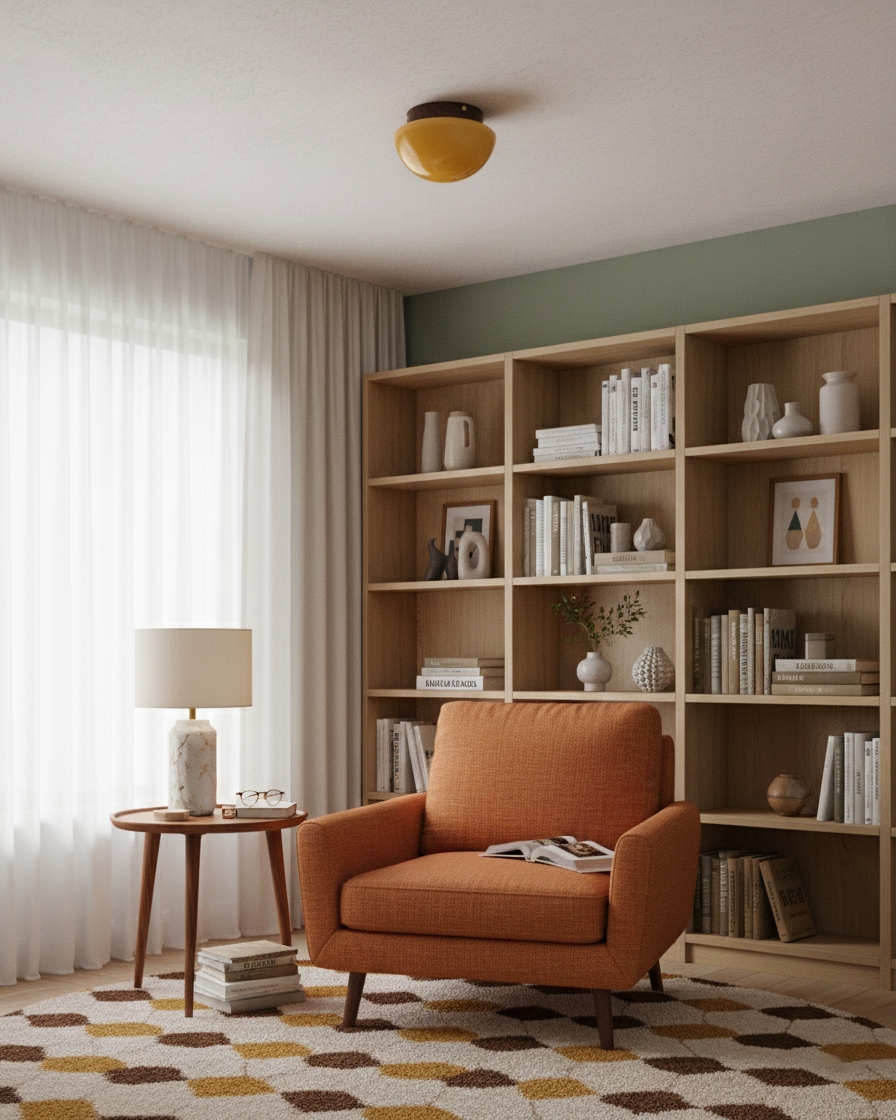 Honeyed Dome Ceiling Lamp D317