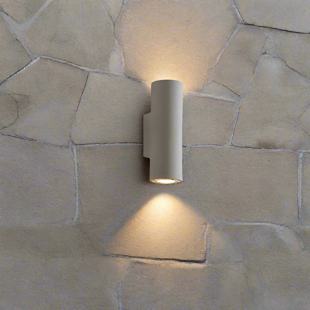Midnight Glow Minimalist Cement Indoor Outdoor Wall Light D777