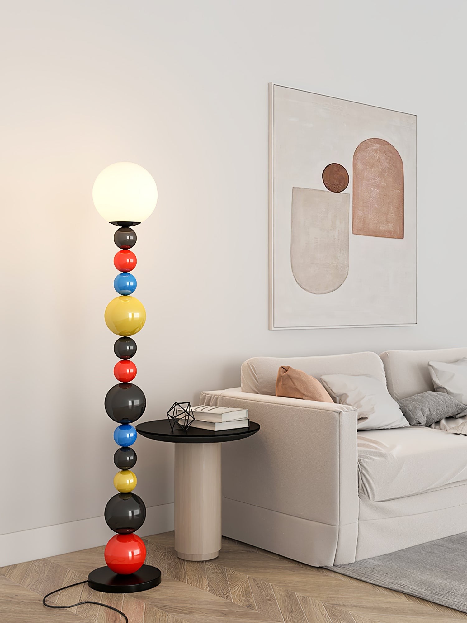 Colorful Round Ball Floor Lamp K327