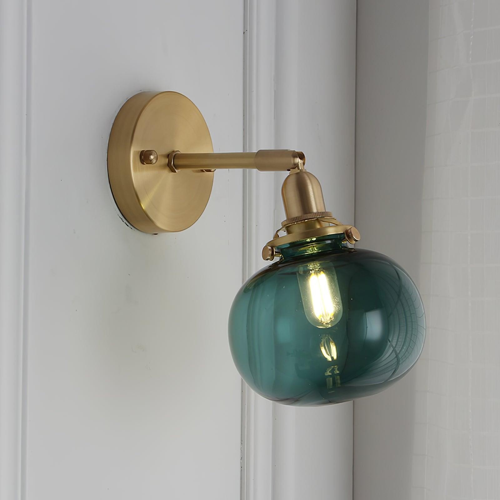 Simple Hallway Entrance Pumpkin Pattern Wall Lamp K636