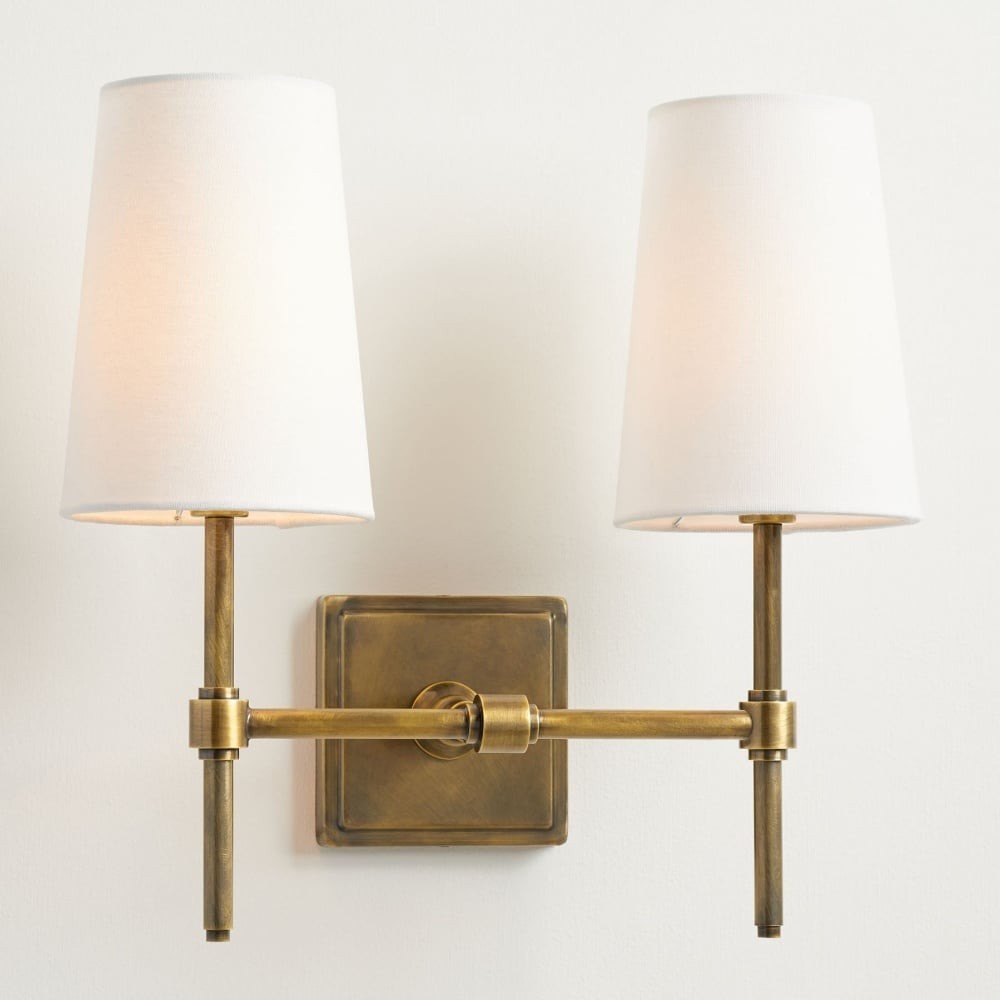 Derlina Fabric Drum Shade Wall Sconce – Classic Style Accent Lighting K1287