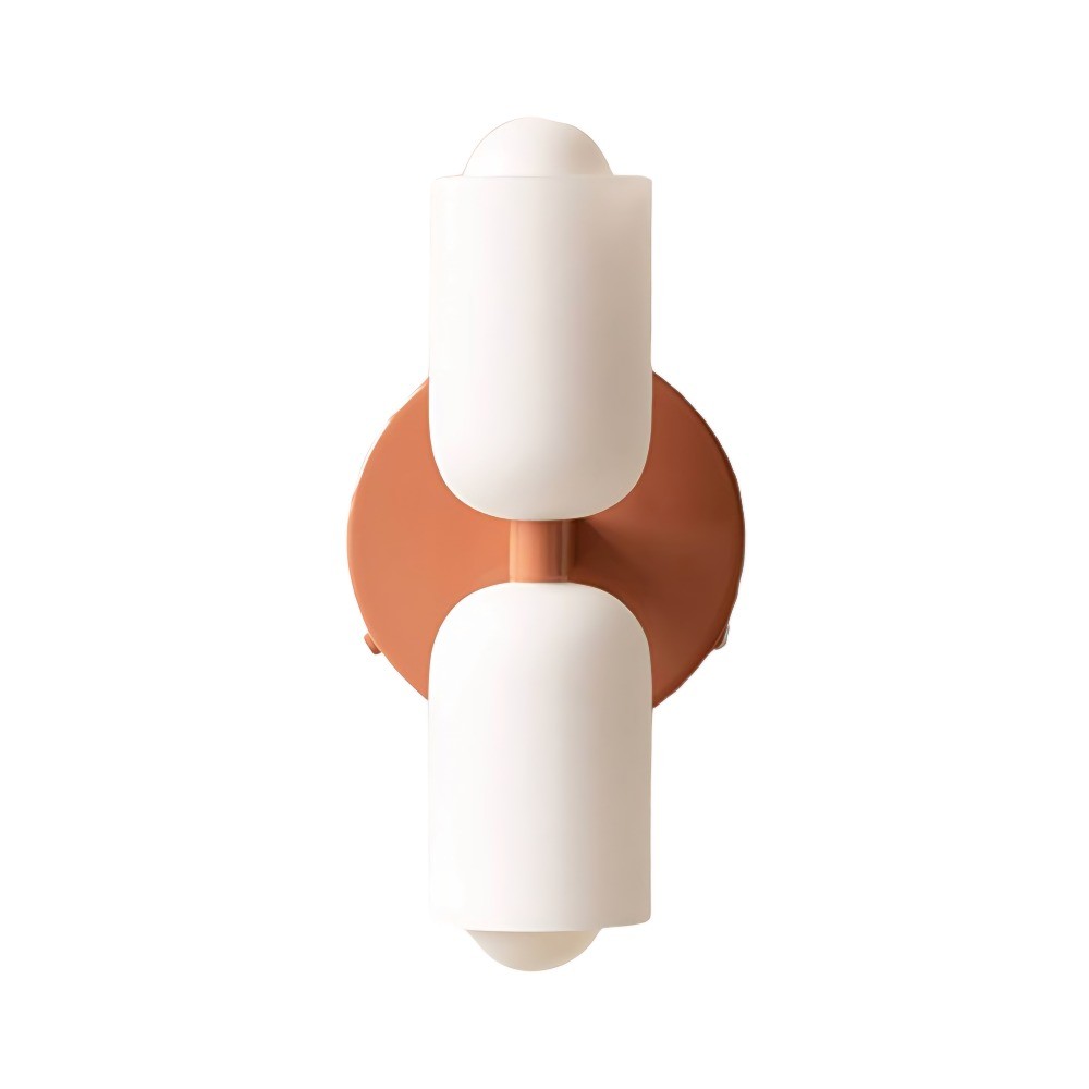 Glass Up Down Wall Sconce