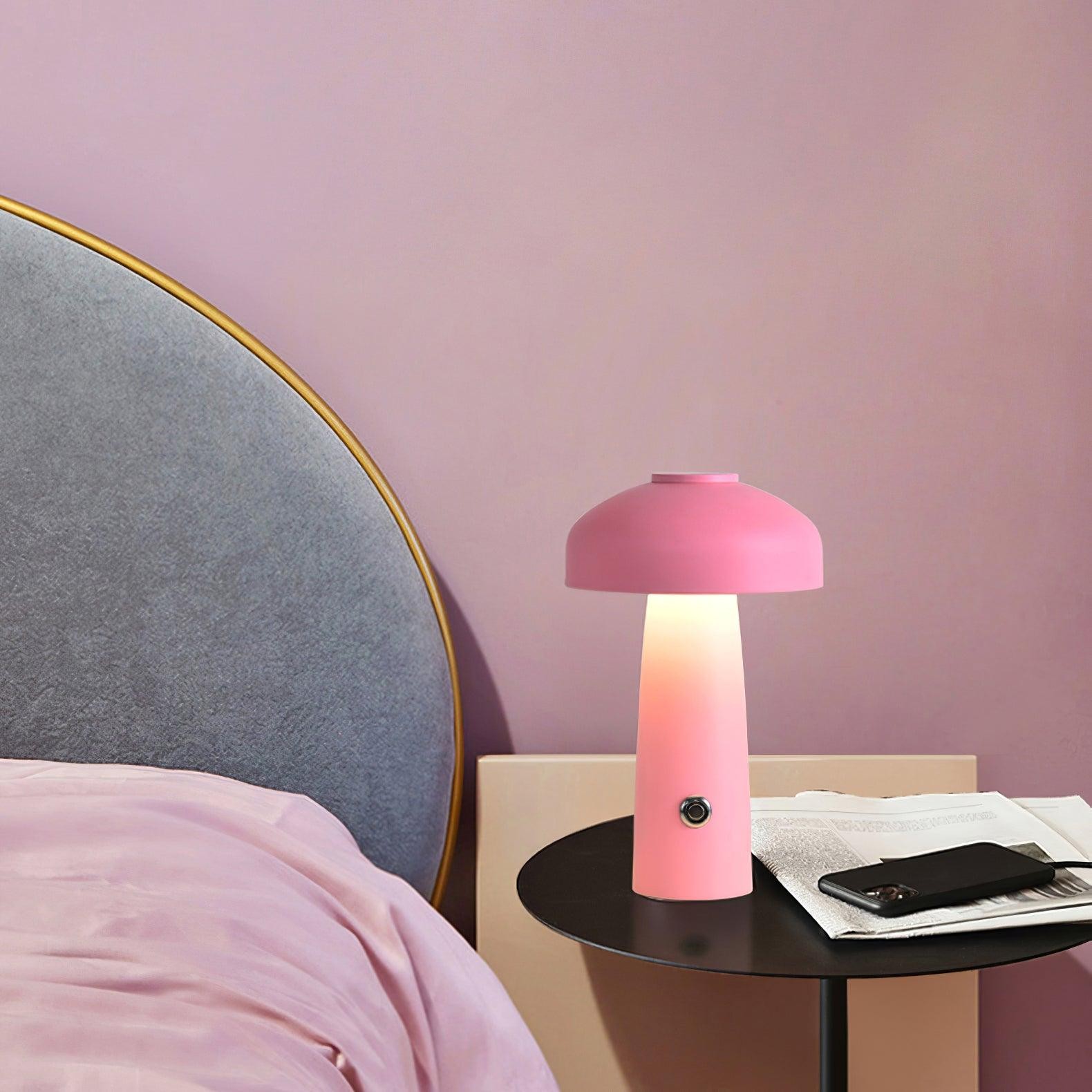 Mushroom Built-in Battery Table Lamp K451