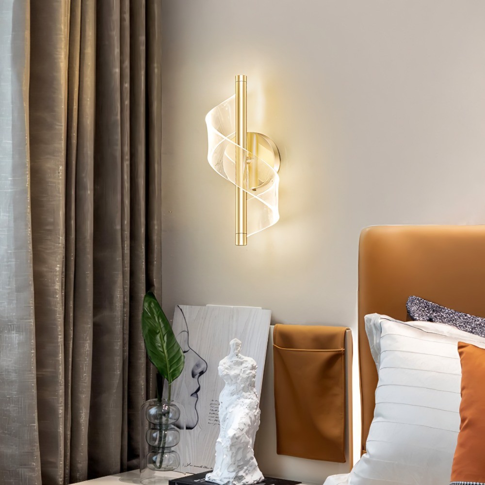 Spiral Modern Led Wall Lamp For Living Room K16