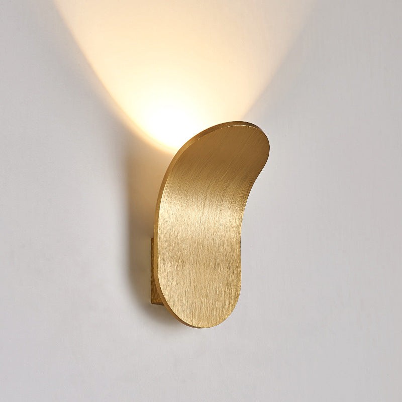 Contemporary Scandinavian Aluminum Arch LED Wall Sconce Lamp K332