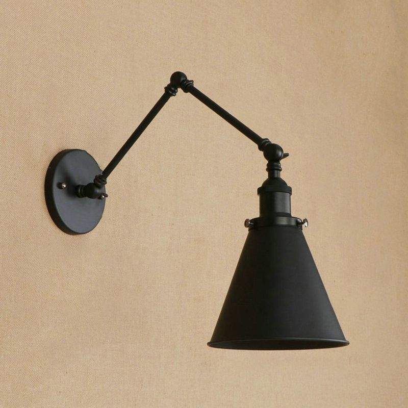 Industrial Style Adjustable Metal Wall Lamp K821