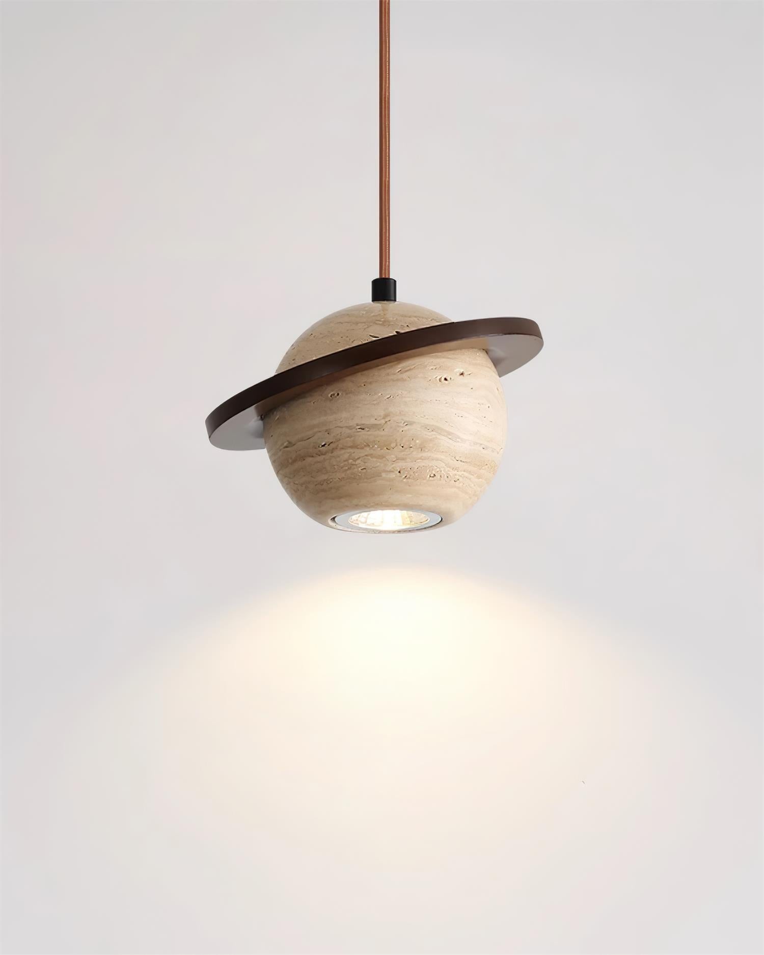 Planet Travertine Pendant Light K599