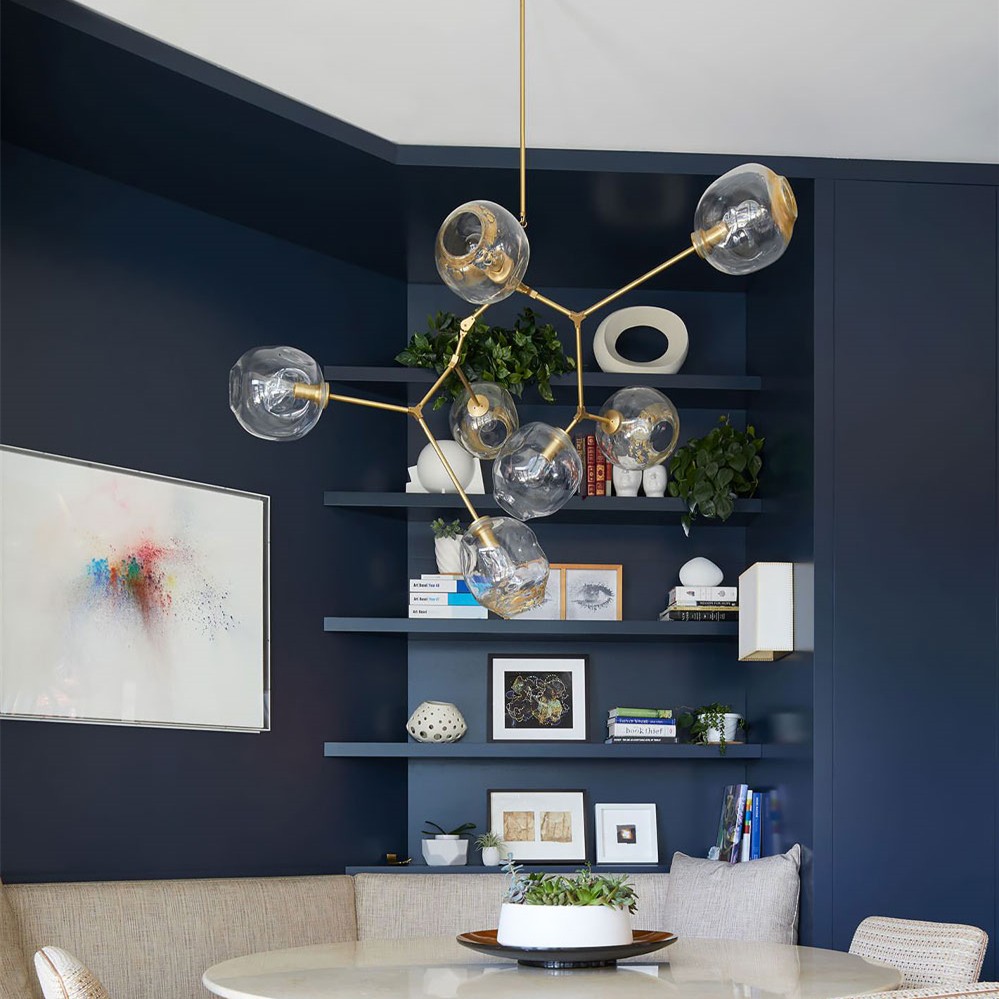 Branching Bubble Chandelier