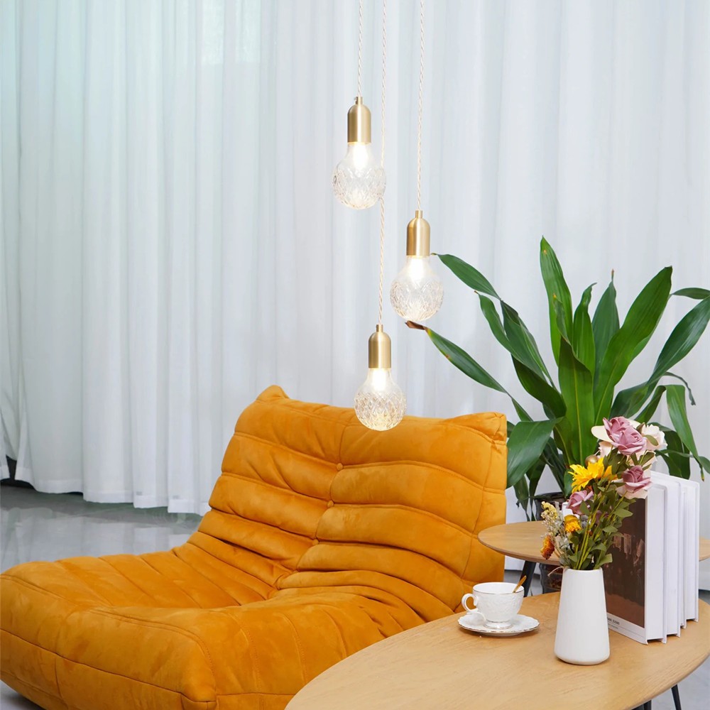 Crystal Bulb LED Vintage Pendant Lamp