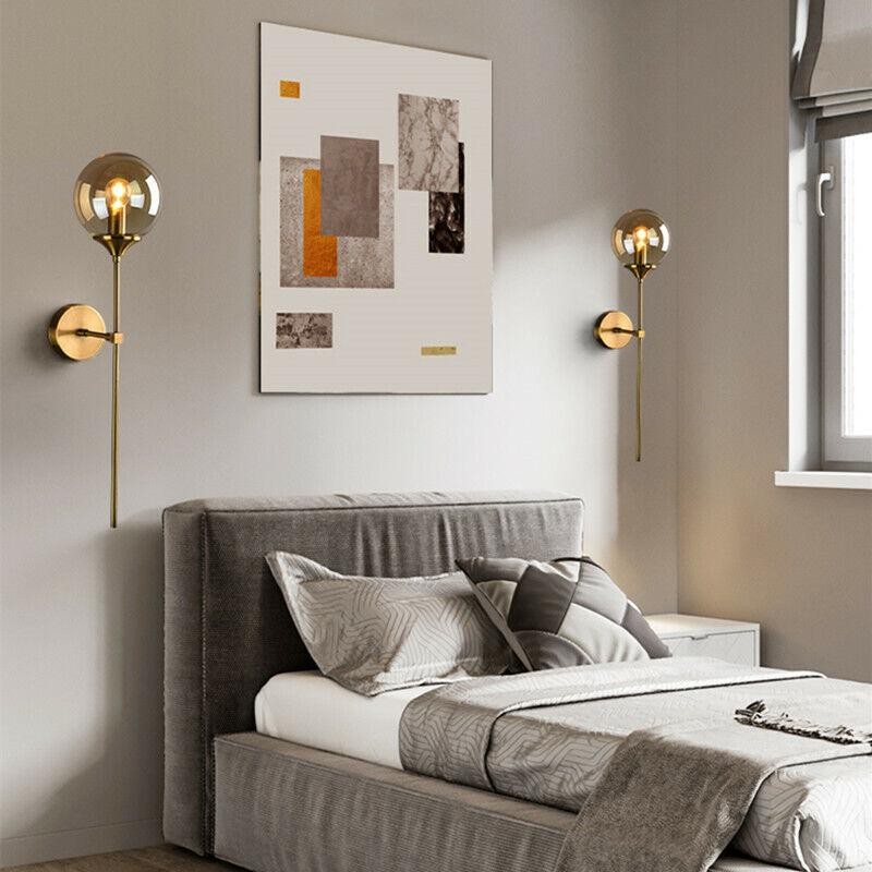 Modern Minimalist Glass Ball Wall Light K26